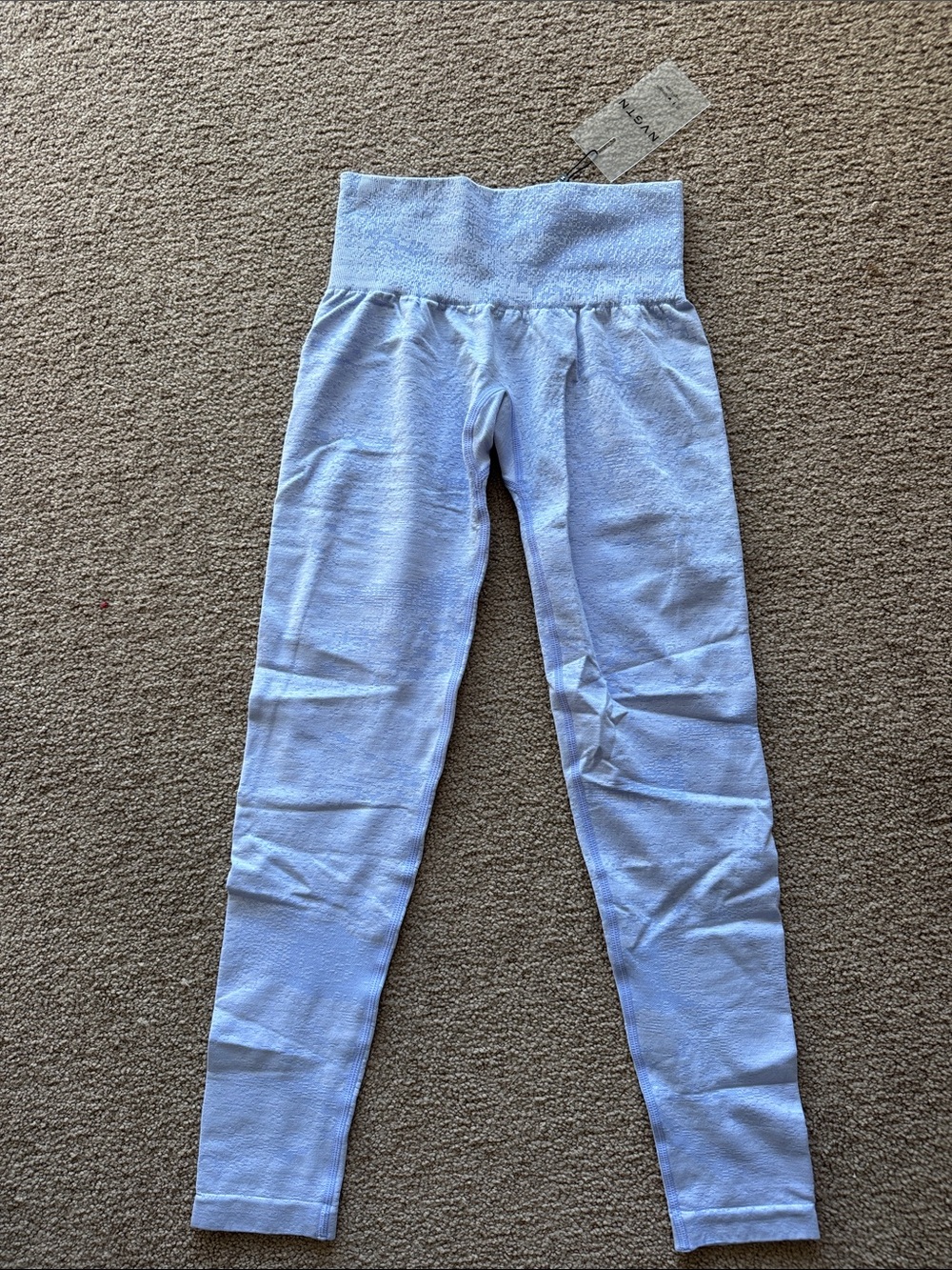 NVGTN purple/blue leggings XS